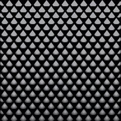 Obraz premium Texture background vector triangle in white and black.