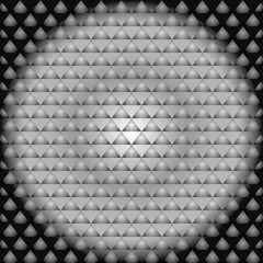Texture background vector triangle in white and black.
