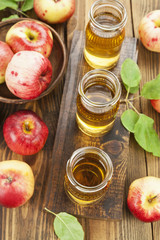 Fresh apple juice