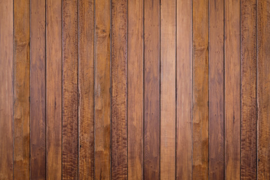 Brown plank wooden wall