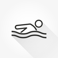 Pool vector icon