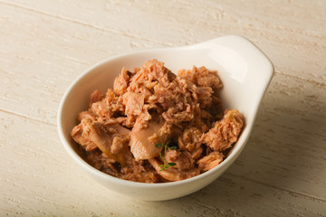 Canned tuna