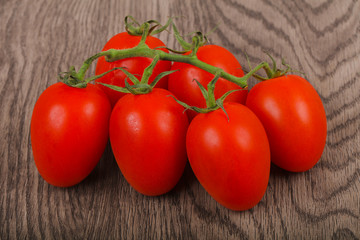 Ripe red tomato