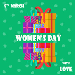 Postcard for women's day