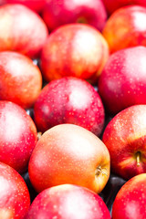Red Apples Background Detail