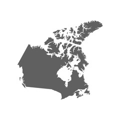 canada map flag