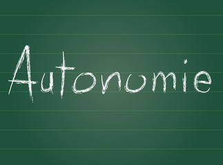 Obraz premium Autonomie