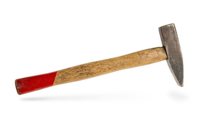 hammer with a wooden handle