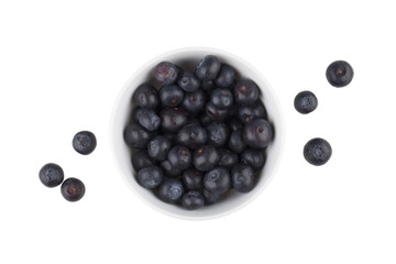 blueberry in ceramic