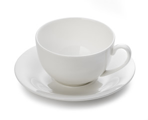 cup for coffee on white background