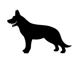 German shepherd sign.