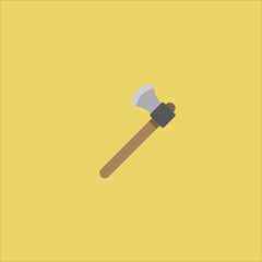 axe icon flat design