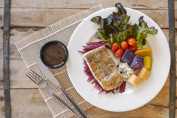 Seabees fish steak