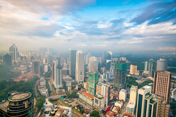 Downtown Kuala Lumpur skyline