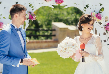 the bride declares at the ceremony