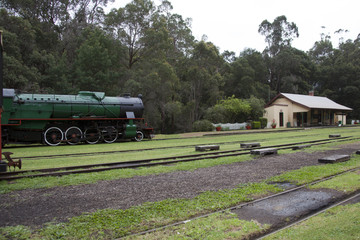 Fototapeta na wymiar Railway Museum Pemberton West Australia