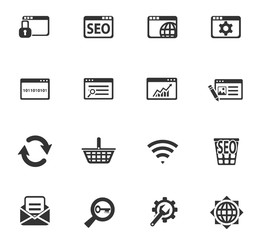 seo icon set