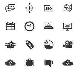 seo icon set