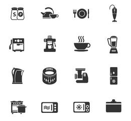 kitchen icon set