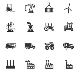 industry icon set