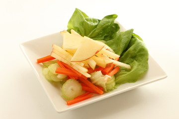 homemade apple salad