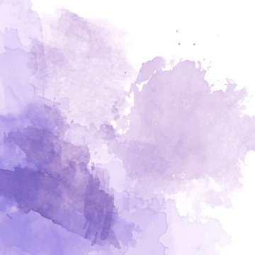 Violet watercolor background vector