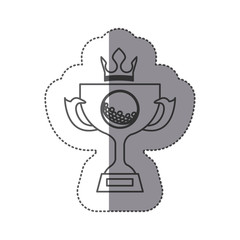 symbol golf emblem icon image, vector illustration
