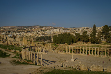 Fototapeta na wymiar Jerash, Jordan