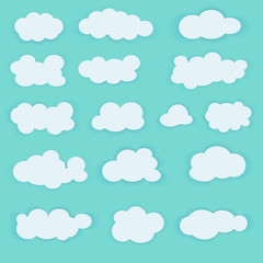 Set cloud vector.