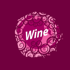 Wine logo imprint