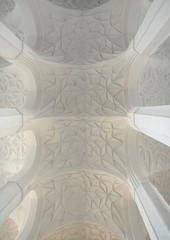 Arched vault ceiling