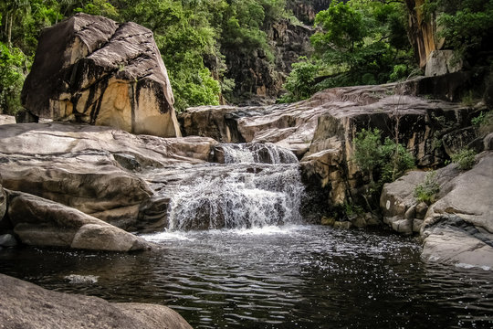 Jourama Falls with pool, Paluma Range National Park, Queensland, Australia