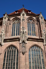 View in the city of Nuremberg, Bavaria, Germany