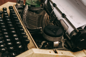 old typewriter