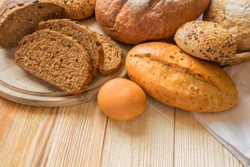 Fresh fragrant bread