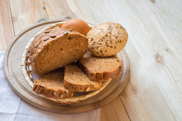 Fresh fragrant bread