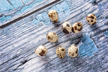 Quail eggs