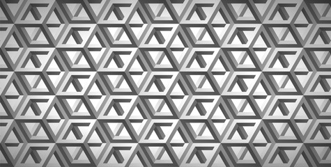 Volume graytexture, cubes, 3d geometric pattern grid, design vector background