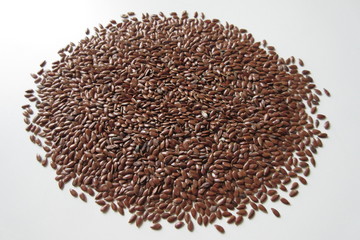 Pile of linseed