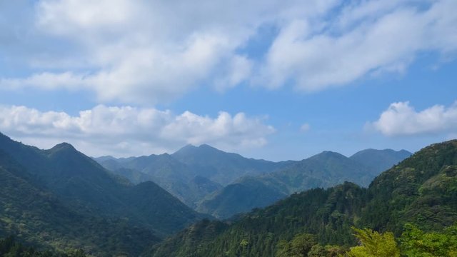 屋久島の山々