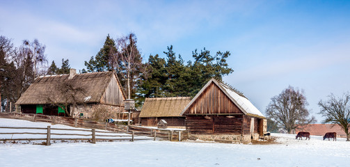 zima na Warmii © Janusz Lipiński