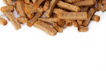 crumbs of bread croutons