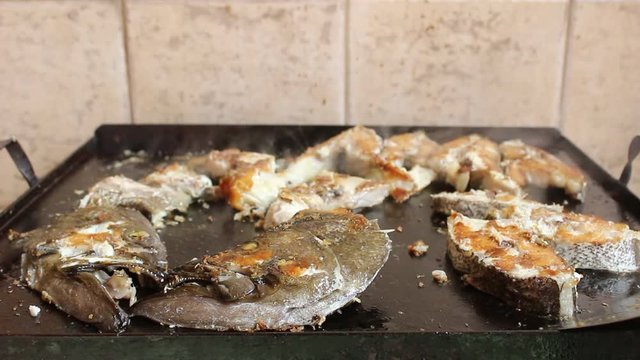 Pescado a la plancha