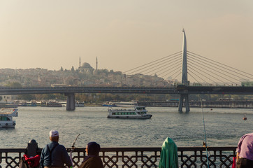 TURKEY, ISTANBUL - OCTOBER 19, 2015 Sultanahmet Mosque (Blue Mosque) in Istanbul