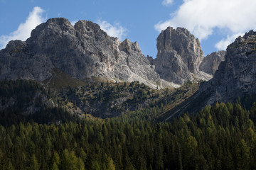 Hiking in the Dolomites. The Dolomites, a scenic part of the Alps located in Italy, are an absolute...