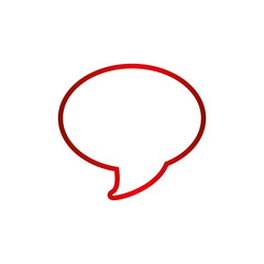 Bubble chat speakbox icon vector illustration graphic design