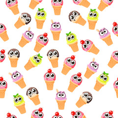 illustration of ice cream