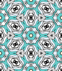 Arabesque pattern design