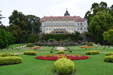 Fototapeta na wymiar Schloss Wiesenburg, Brandenburg, Deutschland