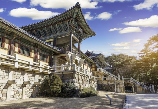 Bulguksa temple ,Gyeongju,South Korea.
